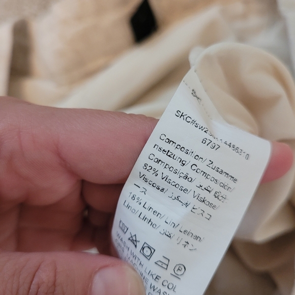 Emery Rose Linen & Viscose Outfit Size Large - Picture 5 of 6